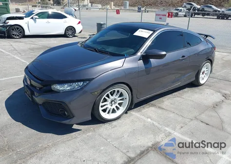 2017 Honda Civic Si из США, поврежденный, VIN 2HGFC3A5XHH753685